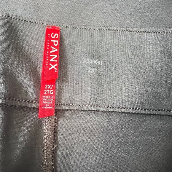 SPANX Ponte Ankle Four-Pocket Leggings -  Very Black Size 2X  Tall - Picture 8 of 11